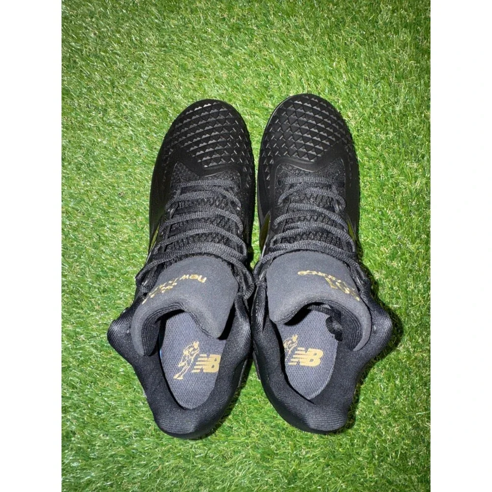 Men Size 11 New Balance FuelCell Ohtani 1 Black Gold Baseball Cleats MSHOBK1 NEW